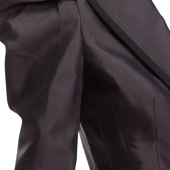 Dolce Gabbana Silk Puff Princess Sleeve Piping Tuxedo Blazer